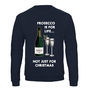 'Prosecco Is For Life' Christmas Jumper, thumbnail 8 of 10