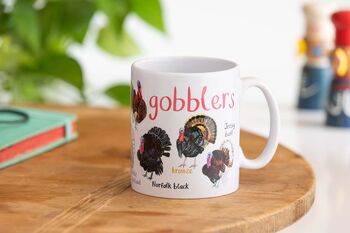 Gobblers Ceramic Bird Mug, 4 of 8
