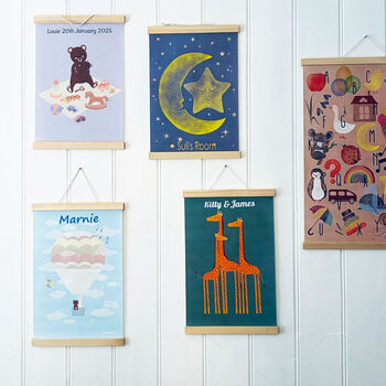 Children's Personalised Wall Or Door Hanging, 2 of 6