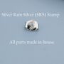 Celtic Heart Stud Earrings In Sterling Silver, thumbnail 2 of 10