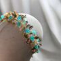 Turquoise Halo Headpiece, thumbnail 8 of 12