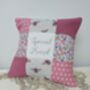 Special Friend Cushion Purple Bees And Flowers, thumbnail 5 of 12