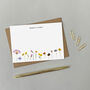 Wildflower Correspondence Cards, Floral Notecards, thumbnail 5 of 6