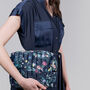 Running Bunny Large Quilted Makeup Bag, thumbnail 2 of 7