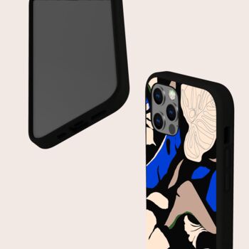 Blue Tropical Biodegradable Phone Case, 6 of 7