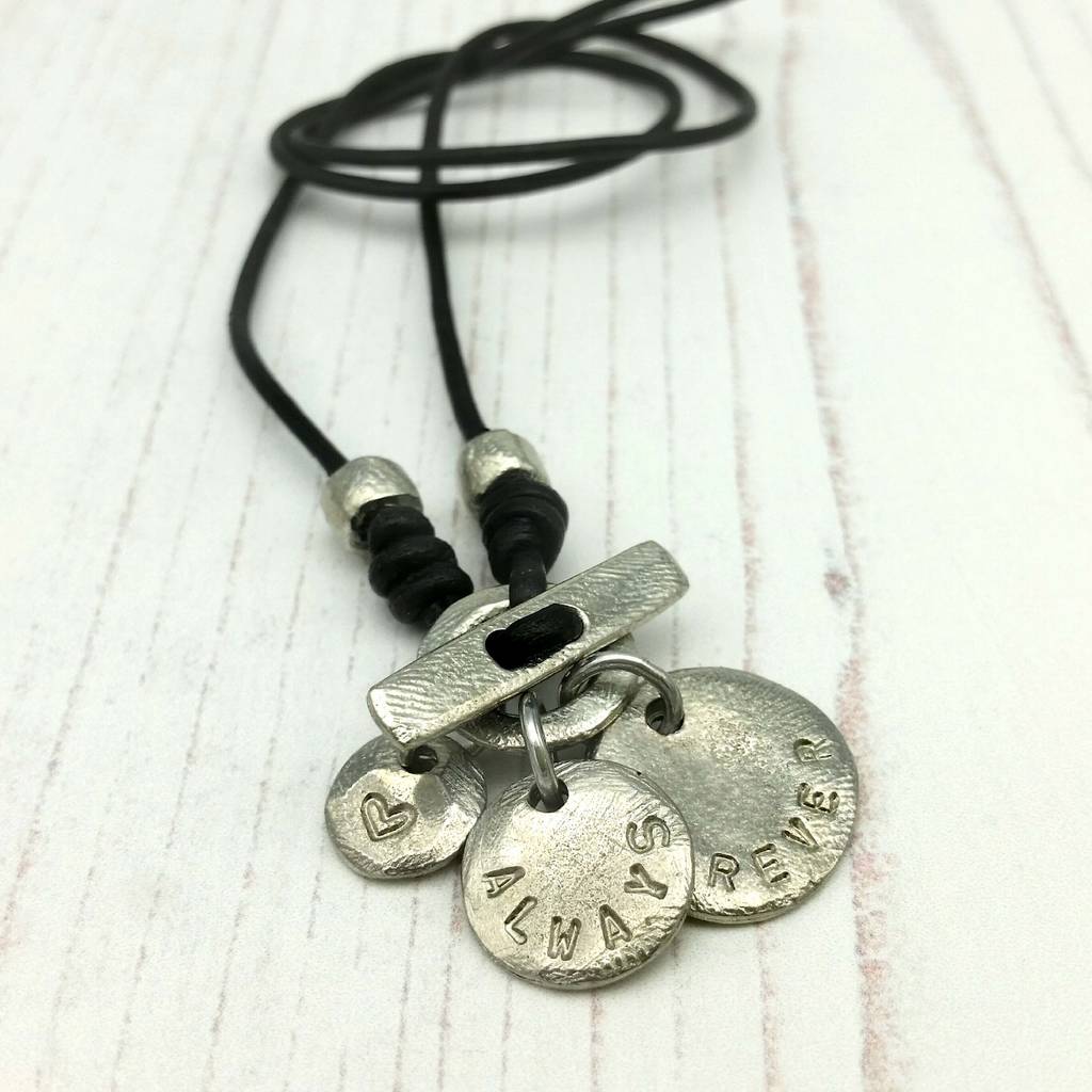 Personalised Multi Disc Necklace, 1 of 7