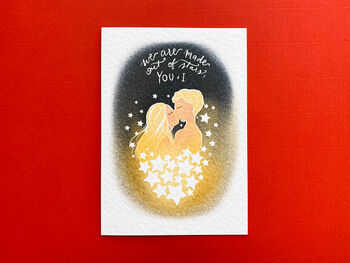 Made Out Of Stars Valentine's Card, 5 of 5