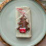 Chocolate Christmas Tree Decorations X5, thumbnail 7 of 7