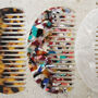 Oval Resin Hair Comb, thumbnail 2 of 8