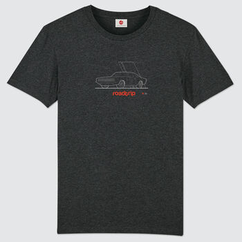 Roadtrip 101 Grey Car Adventure T Shirt, 4 of 9