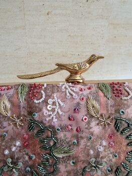 Pink Rectangular Bird Clutch, 6 of 8
