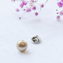 Champagne Faux Pearl Modesty Pin, thumbnail 3 of 10