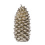 Pale Gold Christmas Pinecone Candle, thumbnail 2 of 3