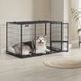 Heavy Duty Dog Crate Metal Dog Cage, thumbnail 1 of 7