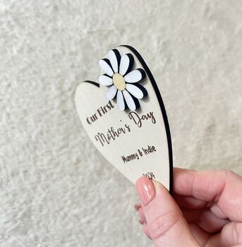 Mummy Baby First Mother's Day Keepsake Gift For Wife, 2 of 7