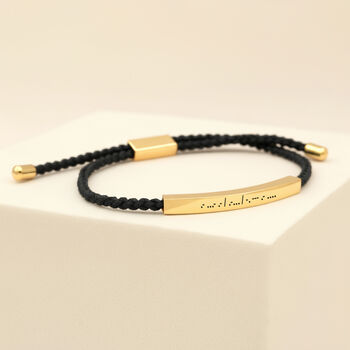 Custom Morse Code Bracelet, 5 of 7