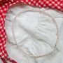 White And Red Beaded Necklace, thumbnail 1 of 6