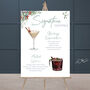 Personalised Christmas Cocktail Poster, thumbnail 2 of 11