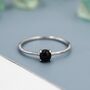 Black Onyx Ring In Sterling Silver, thumbnail 7 of 12