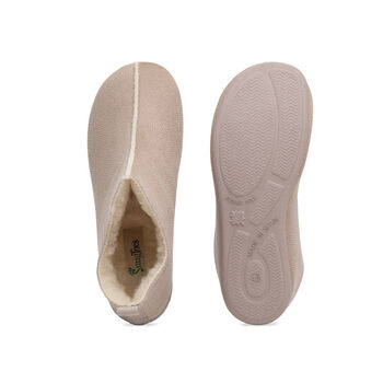 Snugtoes Light Weight Pixie Boot Slippers For Women Stony Beige, 4 of 5