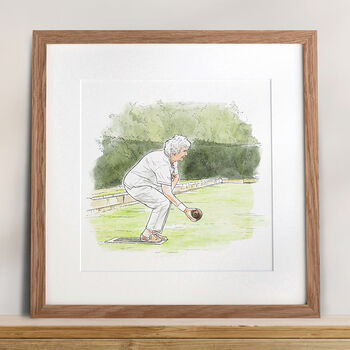 Watercolour Line Hobby Portrait – Custom Hand Drawn Illustration Gift, 5 of 11