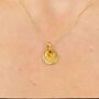 18ct Gold Plated November Birthstone Necklace Set, thumbnail 1 of 10