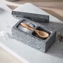 Granite Salt And Pepper Pinch Pot, thumbnail 2 of 3