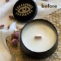 New Year New Beginnings Artisan Secret Message Candle, thumbnail 2 of 4