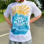 'Small But Mighty' Kids Affirmation Turtle T Shirt, thumbnail 1 of 3