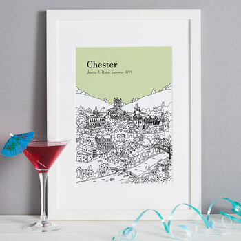 Personalised Chester Print, 9 of 10