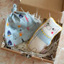 Baby Hat And Rattle Gift Set, thumbnail 3 of 12