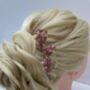 Pink Dried Flower Hair Pins, thumbnail 1 of 4