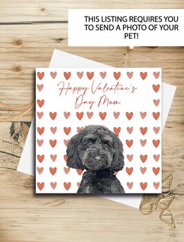 Personalised Pet Valentine's Card, 2 of 7