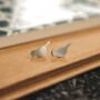 Bird Earring Studs Animal Jewellery Sterling Silver, thumbnail 1 of 6