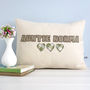 Personalised Name Cushion Gift For Her, thumbnail 3 of 12