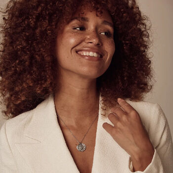 Personalised Real Handwriting Double Disc Necklace, 2 of 5