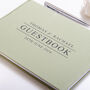 Personalised Wedding Guest Book Linen, thumbnail 3 of 8