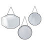 Set Of Three Bevelled Chained Mirrors, thumbnail 3 of 3