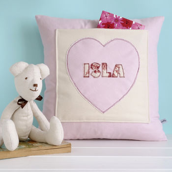 Personalised Pocket Cushion Gift For Girls, 6 of 11