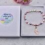 Personalised Dinosaur Girls Bracelet T Rex Boys Gift, thumbnail 11 of 12