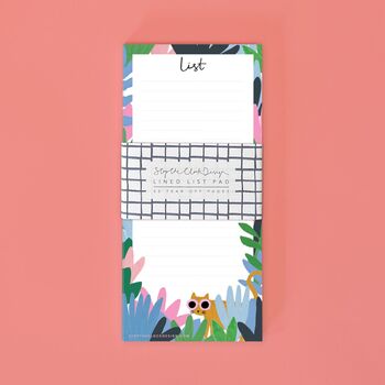 Patterned List Pad, 8 of 11
