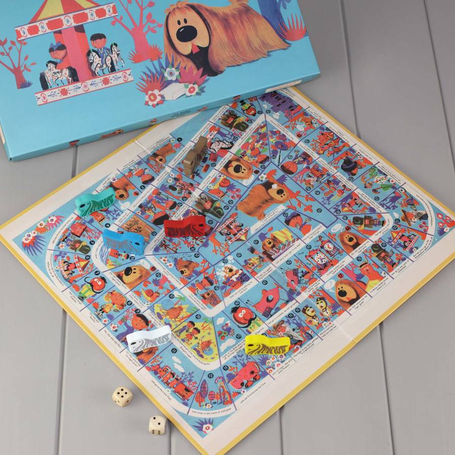 **The Magic Roundabout Board Game By Nest | notonthehighstreet.com