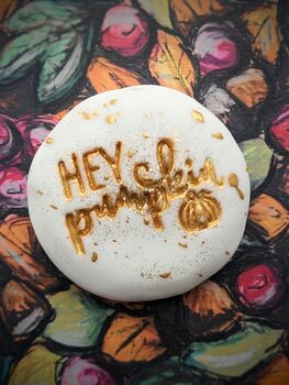 Autumn Wreath Biscuit Box And Greetings Card Gift, 3 of 7