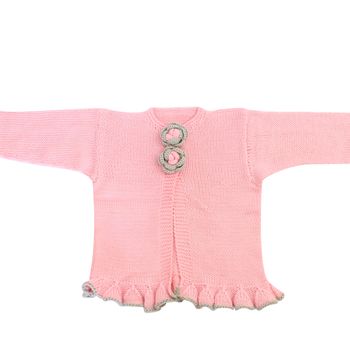 Hand Knitted Cardigan For Girls, 3 of 4