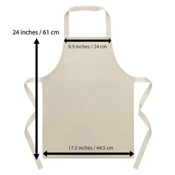 Personalised 'Daddy's Little Chef' Apron, 9 of 10