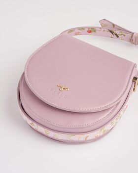 Meadow Creatures Lilac Saddle Bag, 5 of 6