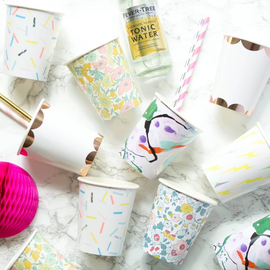 Paper Party Cups By Berylune