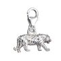 Sterling Silver Tiger Charm, thumbnail 2 of 6