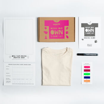 Design Your Own T Shirt Kit, 12 of 12