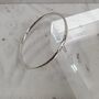 Hammered Sterling Silver Bangle, thumbnail 3 of 10